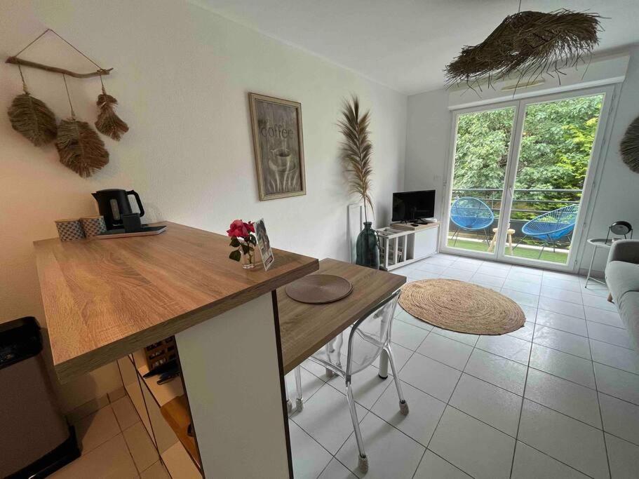 Appartement Cosy, Calme, Lumineux, Balcon, Parking Sarlat-la-Canéda Buitenkant foto